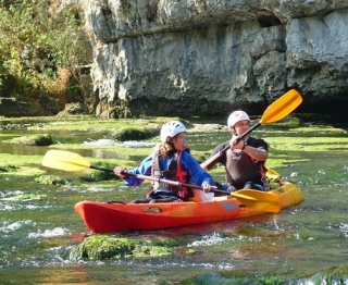  Aventura en canoa por el río Alta Saboya 